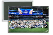 2025 World Series LA Dodgers Champions Team Picture 2" x 3" Refrigerator Magnet