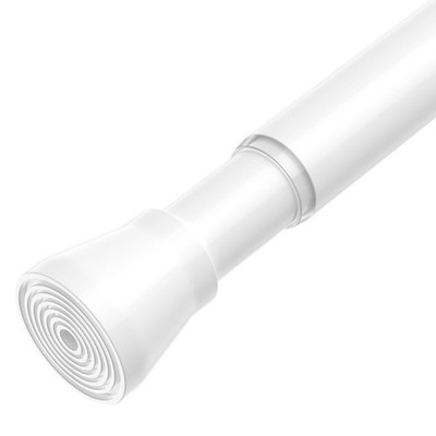 Tension Curtain Rod 28-48 Inch 7/8'' Diameter, Adjustable No Drilling Rustproo...