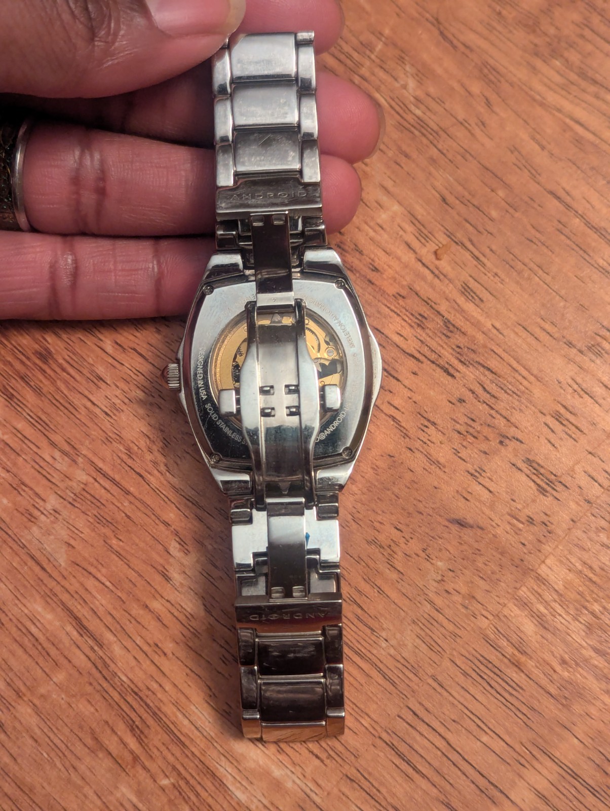 Android AD236 Spyder Automatic Skeleton Watch Sta… - image 4