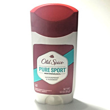 Old Spice Pure Sport High Endurance Antiperspirant Deodorant 3 oz Exp 09/2025