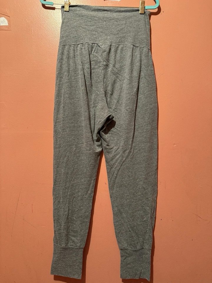 Fluxus Womens Pants S Small Gray Leggings Pockets High Waisted Comfortable - Image 2 of 4