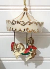 Vintage Lenox Carousel Horse Merry-Go-Round Christmas Ornament No box