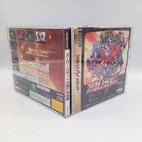 Super Robot Wars F Final Sega Saturn Authentic Japanese w/ Spine CIB Complete