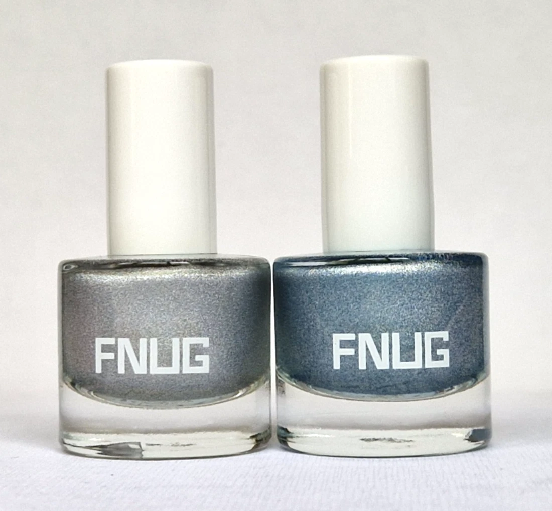 *Very Rare* FNUG Linear Holographic Nail Polish Duo - Psychedelic + Futuristica