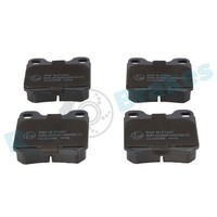 RAP Brakes Bremsbelagsatz, Scheibenbremse R-P1487 FüR Opel