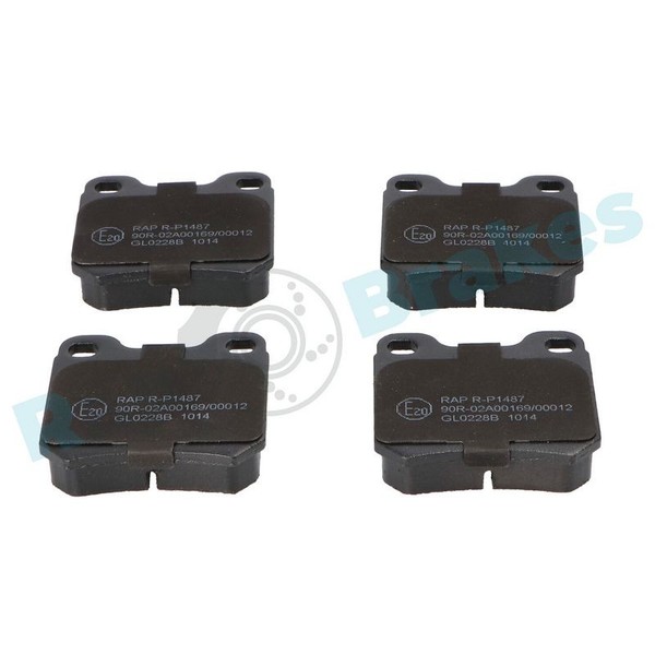 RAP Brakes Bremsbelagsatz, Scheibenbremse R-P1487 FüR Opel-image