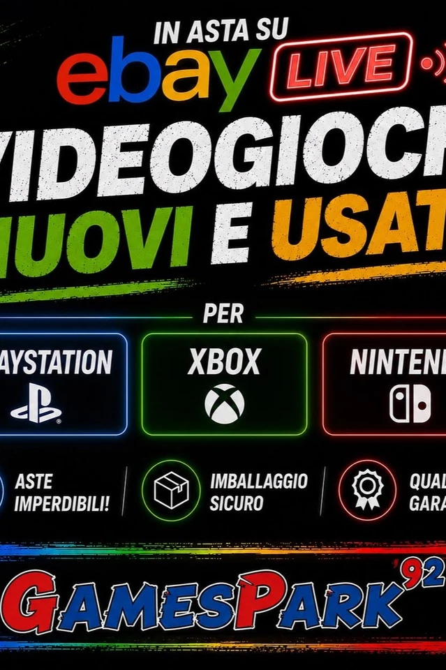 Offerte in live videogiochi nuovi e usati