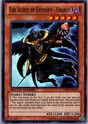 The Agent of Entropy - Uranus PRIO-ENDE3 Super Rare Limited NM