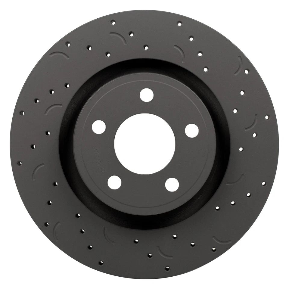 For Toyota Camry 07-17 Hawk HTC4924 Talon Drilled & Slotted Front Brake Rotors Foto 2 de 4