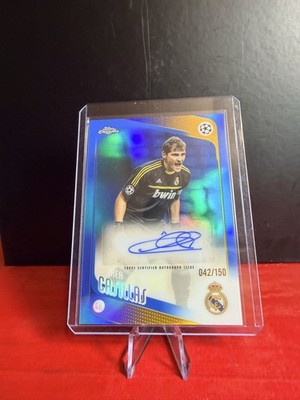 2025-26 Topps Chrome UCC - Chrome Legends Autographs Iker Casillas
