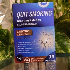 Nicotine Patches Step 1 21mg Compare Nicoderm Help Quit Stop Smoking Aid 30 Ct