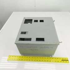 ElectroMate E16148CH 16" x 14" x 8" Wall Mount Electrical Enclosure W/Backplate