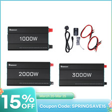 Renogy 12V 1000W 2000W 3000W Pure Sine Wave Inverter with UPS Function