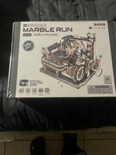 3D Wooden Puzzle ROKR LGC01 Marble Spaceport Marble Run Brand (New)