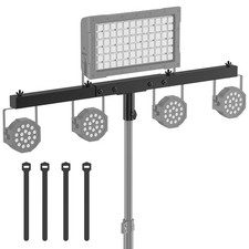 Heavy Duty DJ Lighting T-Bar 5 Lights Portable Extension Cross Bar Mount for ...