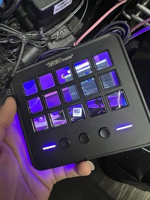 VSDINSIDE Macro Keypad, Stream Controller Deck Streaming Shortcut 18 Keys   .