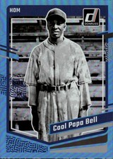 2023 Donruss Cool Papa Bell #160 Holo Carolina Blue Homestead Grays 3E