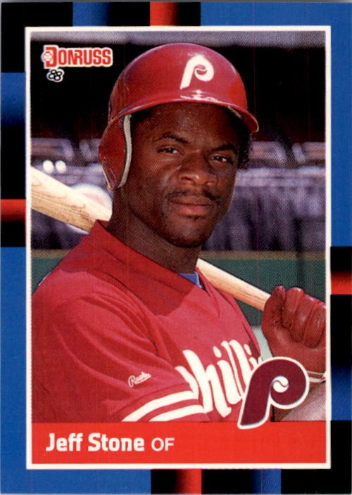 1988 Donruss #482 Jeff Stone - BB