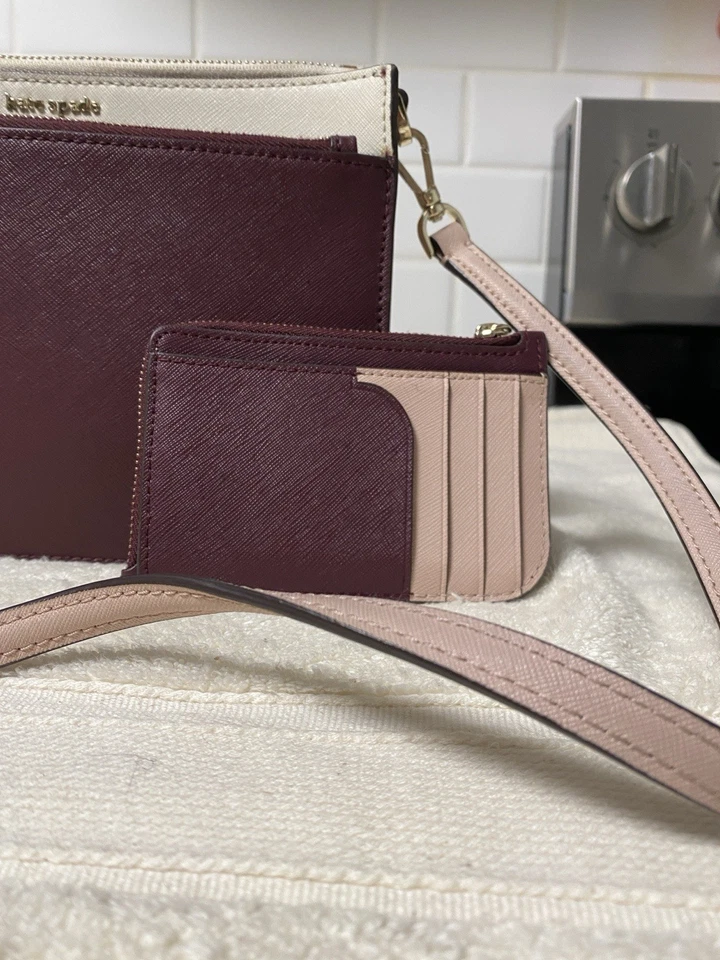 Kate Spade color block Crossbody bag with matching wallet - Image 3 of 4