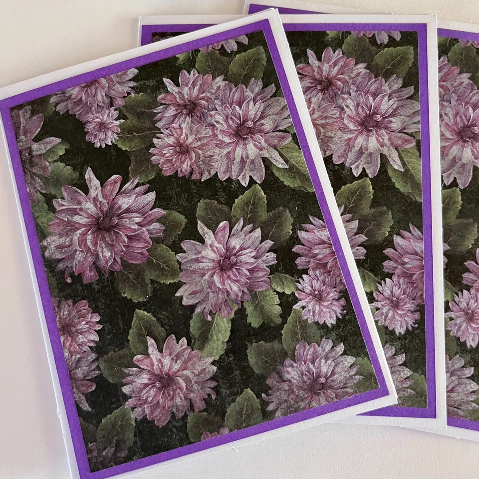 12 StampIn’ Up! Tarjetas de felicitación y sobres inspirados, detalles dorados, en blanco, flor Foto 3 de 4