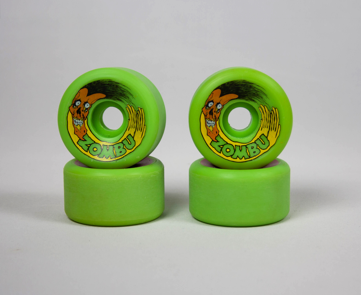 Vintage Zorlac Skateboard Wheels Zombu 98A 60mm green NOS OG Vintage Zorlac Skateboard Wheels Zombu 98A 60mm green NOS OG