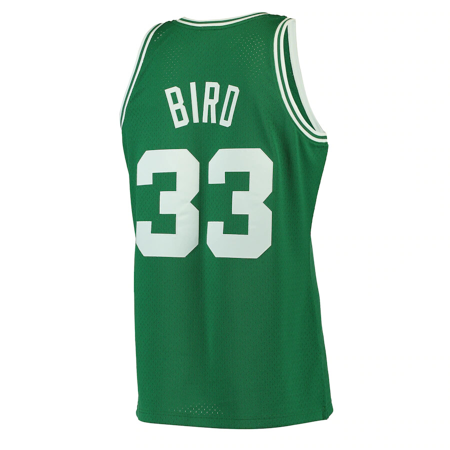 CELTICS LARRY BIRD 33 ジャージb-boy Larry Bird #33 Boston Celtics Mitchell N Ness NBA Swingman