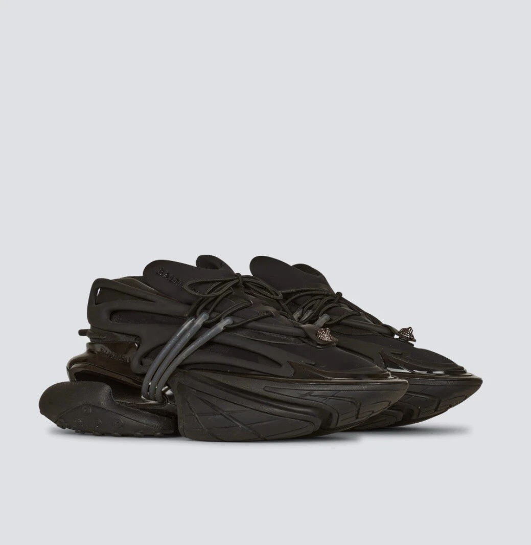 Balmain — Balmain Leather Unicorn low-top sneakers Sz 44 NWOB