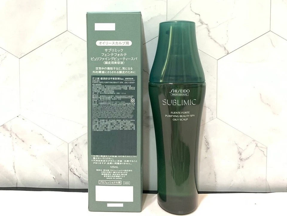 Shiseido Sublimic Fuente Forte Belleza Embellecedora SPA Spray Cuero Cabelludo Graso 125 ml Foto 3 de 3
