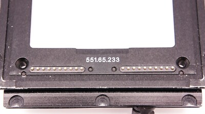 Sinar Piastra 551.53.030 - Adaptateur Pour Dos Numérique Sinarback - Pour Chambre Grand Format F2