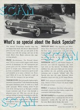 1961 Buick Special Ad 215 V8 Vintage Magazine Advertisement Skylark Dual Path 61