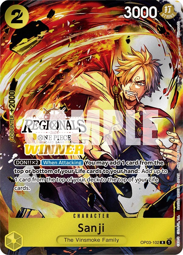 Sanji P-034 One Piece Promotion Cards for sale | eBay