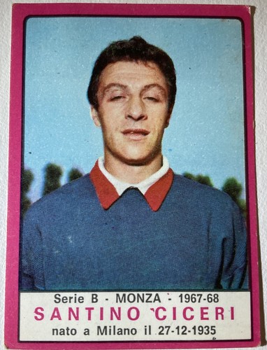 Lotto n. 10 MONZA Calciatori Panini 1967-68 Original New Come foto Offertissima - Foto 5 di 10
