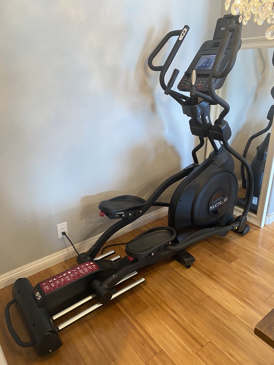 E95 Elliptical Floor Elliptical Exercise Equipment Sole Fitness