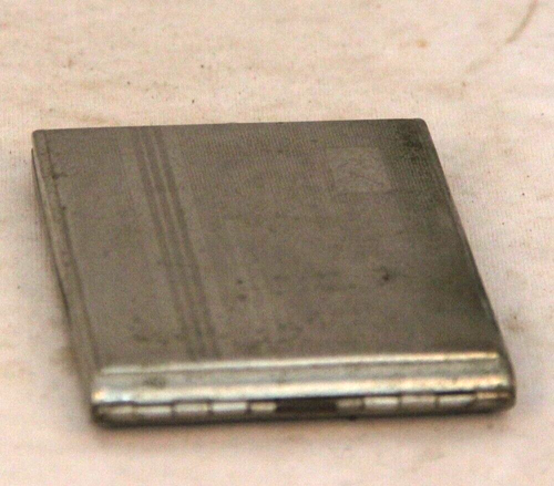 1930s Vintage Unique Beautiful Metal Tobacco & Cigarette Gift / Case Box 11433 - Picture 6 of 11