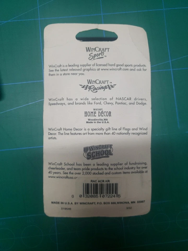 Kurt Busch #97 Nascar Keychain - Image 2 of 2