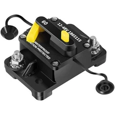 For Minn Kota MKR-27 60AMP Circuit Breaker 1865115 60 AMP for 12/24/36V 1/4"  