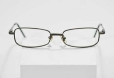 FOSSIL JONATHAN MATTE GRAY SPRING-HINGED METAL RX EYEGLASS SUNGLASS FRAME