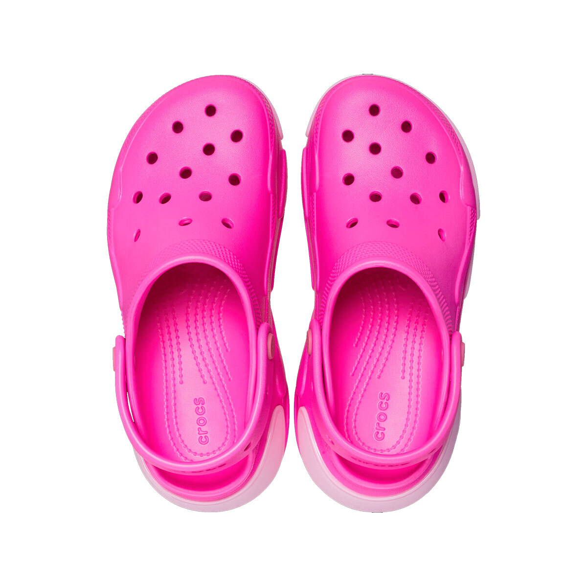 ◆CROCS◆ Bubble Crush Clog Pink Crush 2100616TW New CROCS Womens BUBBLE CRUSH CLOG 210061-6TW PINK W 5 - 9