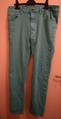 Cheap Monday Tight blue atoll vintage style men bright skinny jeans W33 L34