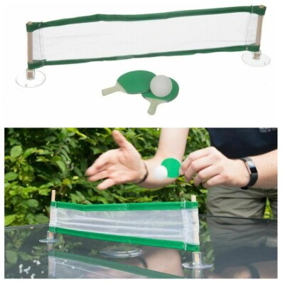 WELTWEIT KLEINSTES MINI-TISCHTENNIS LUSTIGES GESCHENK TISCHTENNISPLATZ SPIEL SPASS GESCHENK