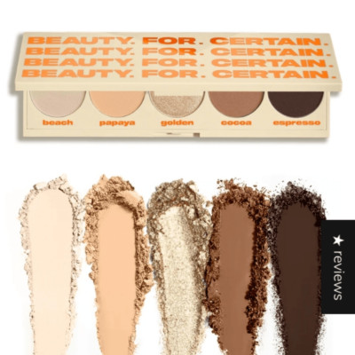 Beauty For Certain Playa To Palazzo Eye Shadow Palette NWT