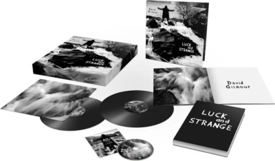 David Gilmour Luck and Strange Deluxe Edition Hardcover 2LP Vinyl + BLU-Ray NEU