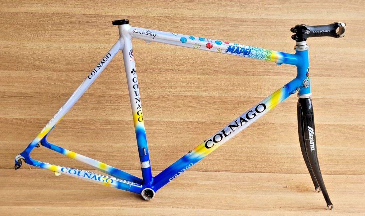 COLNAGO DREAM MAPEI italian alloy road frameset COLUMBUS ALTEC