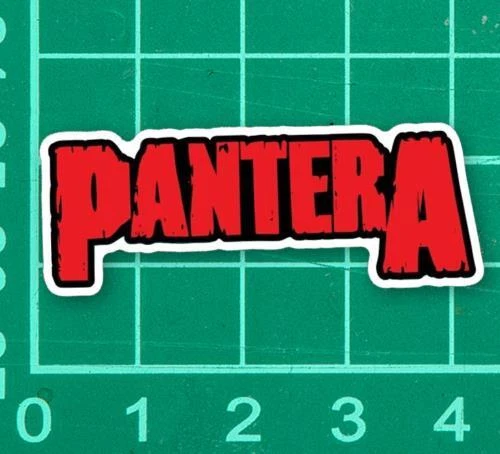 POPART Pantera Sticker Decal band logo