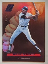 2023 Panini Chronicles Zenith #20 Willie McCovey Purple Parallel #05/25 Giants