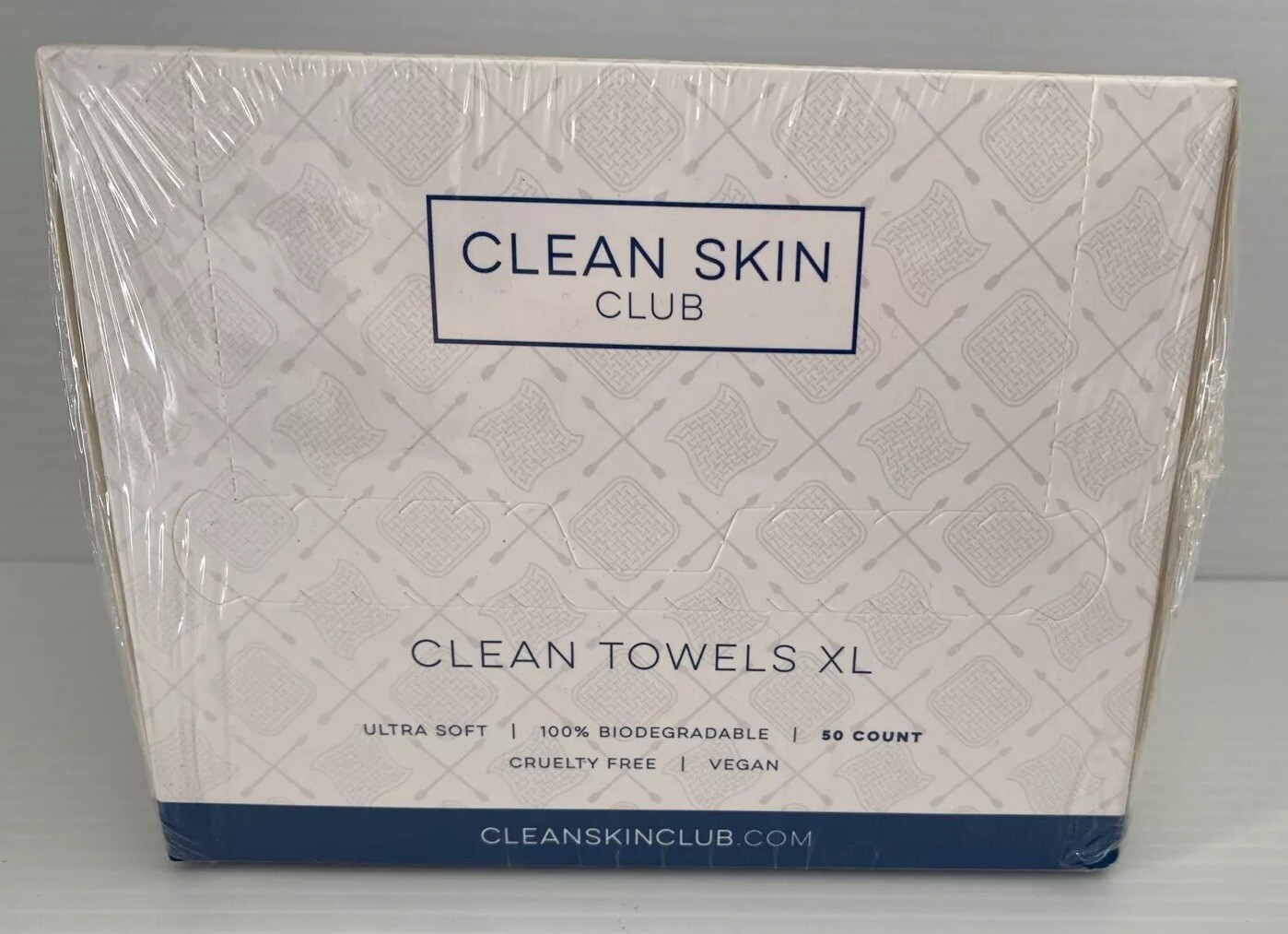 Clean Skin Club Clean Towels XL™, 100% USDA Biobased Face Towel, Disposable Face