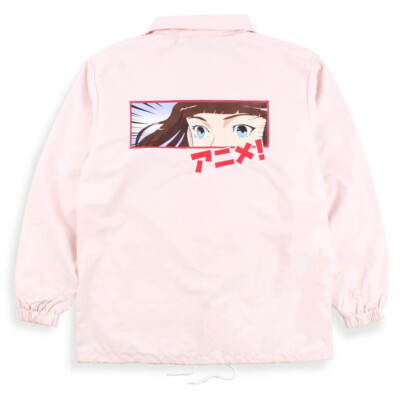 pink coach jacket