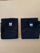 Pro Club Black Heavyweight Cotton T-Shirts Size 3XL Tall  2 Shirts   (T44)