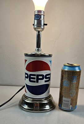 Vintage Large Pepsi Lamp | eBay