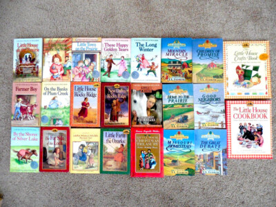 23 Little House on the Prairie and companion books, Laura Ingalls Wilder+others